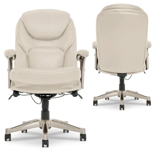 Serta Ergonomic Chairs<Claremont Ergonomic Faux Leather Swivel Executive Chair with Back in Motion Technology, (44186C)