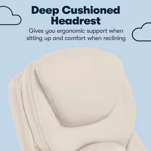 Serta Ergonomic Chairs<Claremont Ergonomic Faux Leather Swivel Executive Chair with Back in Motion Technology, (44186C)