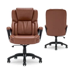 Serta Ergonomic Chairs<Garret Ergonomic Bonded Leather Swivel Executive Chair, (43520D)