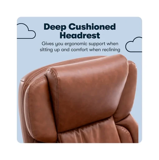 Serta Ergonomic Chairs<Garret Ergonomic Bonded Leather Swivel Executive Chair, (43520D)