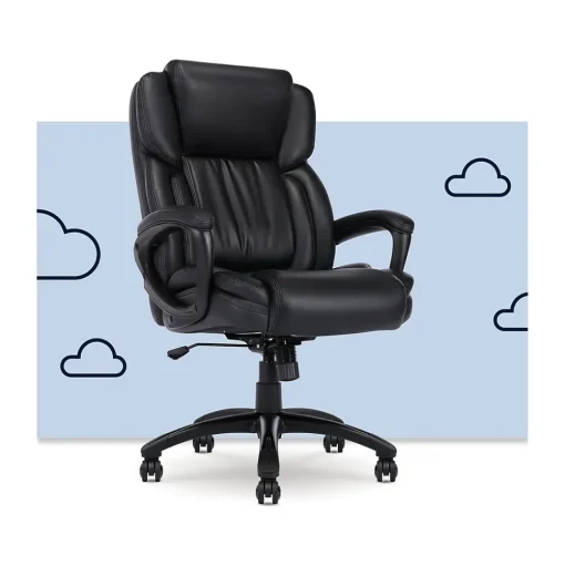 Serta Ergonomic Chairs<Garret Ergonomic Bonded Leather Swivel Executive Chair, (43520E)
