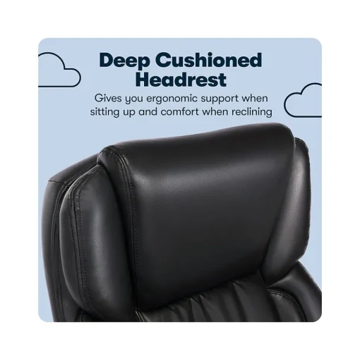 Serta Ergonomic Chairs<Garret Ergonomic Bonded Leather Swivel Executive Chair, (43520E)
