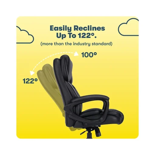 Serta Ergonomic Chairs<Garret Ergonomic Bonded Leather Swivel Executive Chair, (43520E)