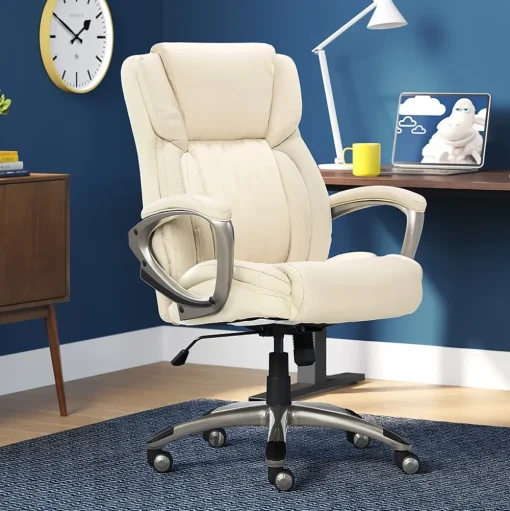 Serta Ergonomic Chairs<Garret Ergonomic Bonded Leather Swivel Executive Chair, (CH200112)