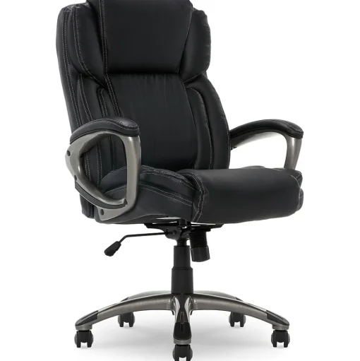 Serta Ergonomic Chairs<Garret Ergonomic Bonded Leather Swivel Executive Office Chair, (43520A)