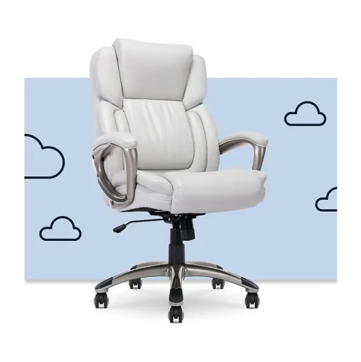 Serta Ergonomic Chairs<Garret Ergonomic Bonded Leather Swivel Executive Chair, (43520G)