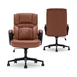 Serta Ergonomic Chairs<Hannah I Ergonomic Bonded Leather Swivel Executive Chair, (43670H)