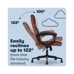 Serta Ergonomic Chairs<Hannah I Ergonomic Bonded Leather Swivel Executive Chair, (43670H)