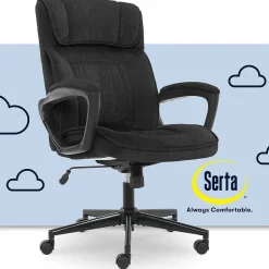 Serta Ergonomic Chairs<Hannah I Ergonomic Microfiber Swivel Executive Chair, (43670D)