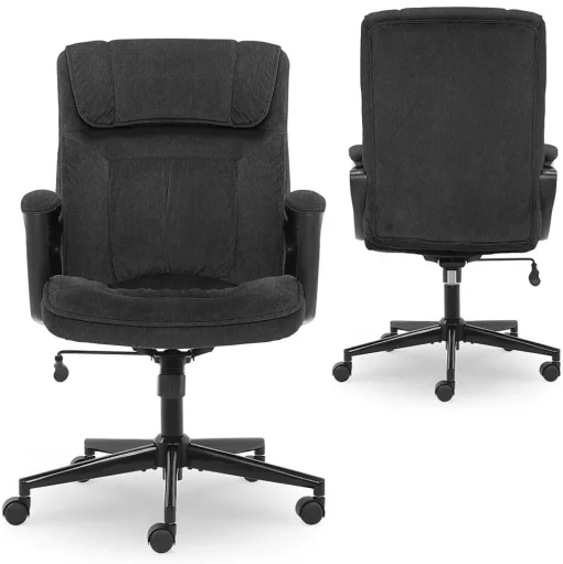 Serta Ergonomic Chairs<Hannah I Ergonomic Microfiber Swivel Executive Chair, (43670D)
