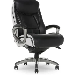 Serta Office Chairs<Lautner Ergonomic Bonded Leather Swivel Executive Chair, Black/Cream (44942)