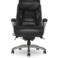 Serta Office Chairs<Lautner Ergonomic Bonded Leather Swivel Executive Chair, Black/Cream (44942)