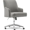Serta Office Chairs<Leighton Fabric Home Office Chair, Medium Gray (48445)