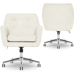 Serta Ergonomic Chairs<Style Ashland Fabric Swivel Computer and Desk Chair, (48372)