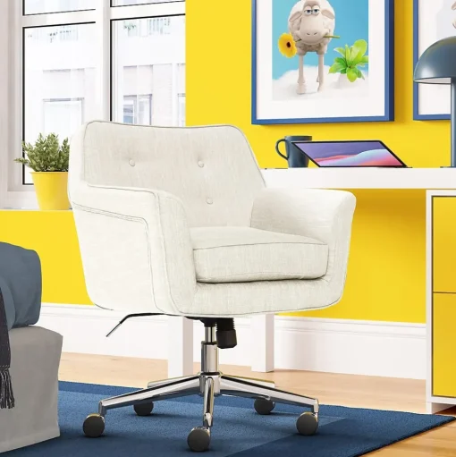 Serta Ergonomic Chairs<Style Ashland Fabric Swivel Computer and Desk Chair, (48372)