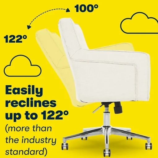 Serta Ergonomic Chairs<Style Ashland Fabric Swivel Computer and Desk Chair, (48372)
