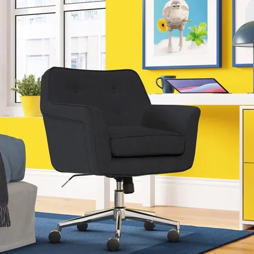 Serta Ergonomic Chairs<Style Ashland Fabric Swivel Computer and Desk Chair, (CHR100005)