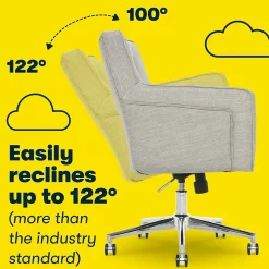 Serta Office Chairs<Style Ashland Fabric Swivel Computer and Desk Chair, (CHR100004)