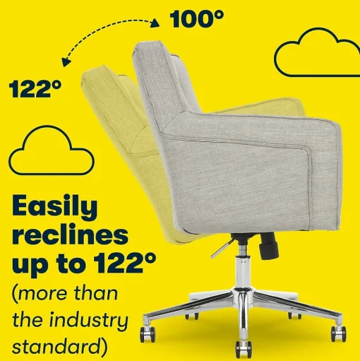 Serta Office Chairs<Style Ashland Fabric Swivel Computer and Desk Chair, (CHR100004)