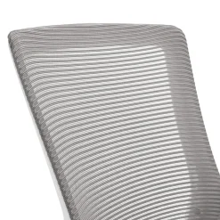 Serta Office Chairs<Works Creativity Mesh Back Polyester Computer and Desk Chair, Gray (CHR10023B)