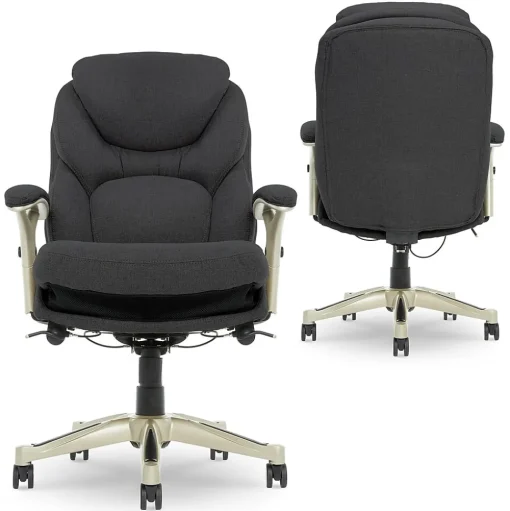 Serta Ergonomic Chairs<Works Ergonomic Fabric Swivel Executive Chair with Back in Motion Technology, (44186E)