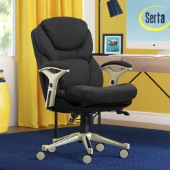 Serta Ergonomic Chairs<Works Ergonomic Fabric Swivel Executive Chair with Back in Motion Technology, (44186E)
