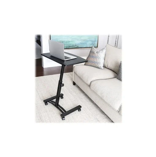 Seville Classics Standing Desks<21" - 33" Metal Adjustable Desk, Black (OFF65854)