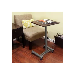Seville Classics Standing Desks<33"H Adjustable Standing Workstation, Walnut (WEB162)