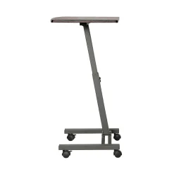 Seville Classics Standing Desks<33"H Adjustable Standing Workstation, Walnut (WEB162)