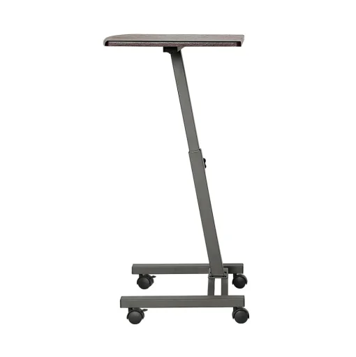 Seville Classics Standing Desks<33"H Adjustable Standing Workstation, Walnut (WEB162)
