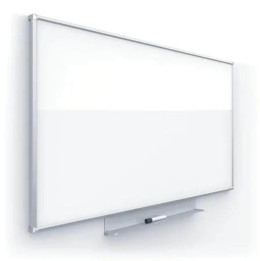 Quartet Dry Erase<Silhouette™ Total Erase® Dry-Erase Whiteboard, Silver Aluminum Frame, 39"x22' (C3922)