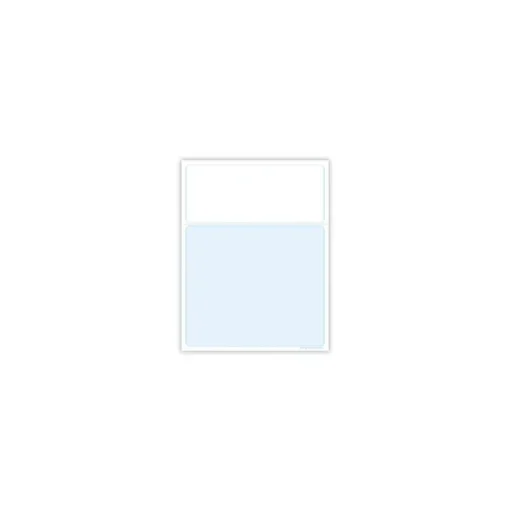 Medical Arts Press Business Forms<Solid Color Laser Statements, Style D, without Credit Card Information, Blue