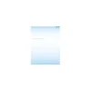 Medical Arts Press Business Forms<Solid Color Laser Statements, Style A, with Credit Card Information, Blue