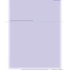 Medical Arts Press Business Forms<Solid Color Laser Statements, Style C, with Credit Card Information, Purple