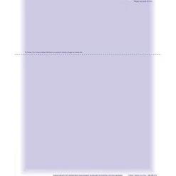 Medical Arts Press Business Forms<Solid Color Laser Statements, Style C, with Credit Card Information, Purple