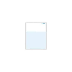 Medical Arts Press Business Forms<Solid Color Laser Statements, Style B, with Credit Card Information, Teal
