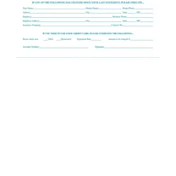 Medical Arts Press Business Forms<Solid Color Laser Statements, Style C, with Credit Card Information, Blue