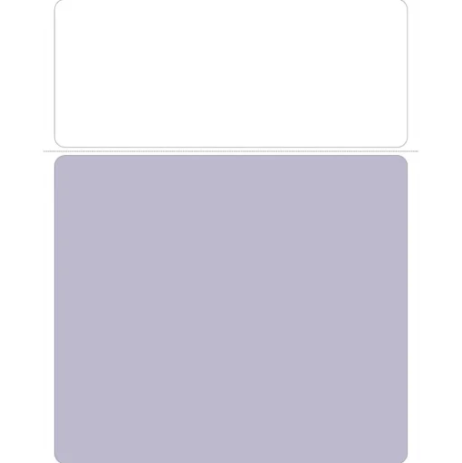 Medical Arts Press Business Forms<Solid Color Laser Statements, Style D, without Credit Card Information, Purple
