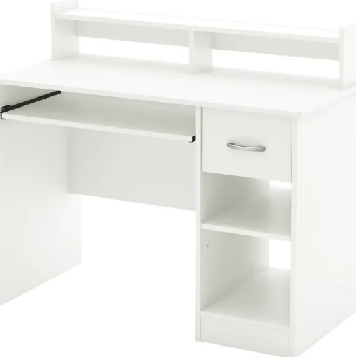 South Shore Computer Desks<Axess 41"W Office Desk with Keyboard Tray and Drawer, (7250076C)