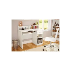South Shore Computer Desks<Axess 41"W Office Desk with Keyboard Tray and Drawer, (7250076C)