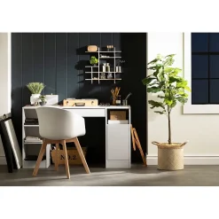 South Shore Office Desks<™ Crea 30" Craft Table, Pure White (7550727)