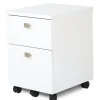 South Shore File Cabinets<Interface 2-Drawer Mobile Vertical File Cabinet, Pure White (7350691)