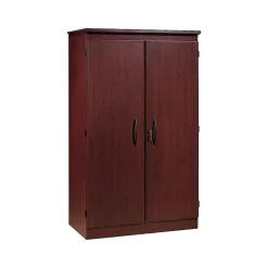 South Shore Storage Cabinets<Morgan 60" Storage Cabinet with 4 Shelves, Royal Cherry (7206970)