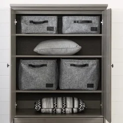 South Shore Storage Cabinets<Versa 2-Door Armoire with Drawers, (10604)