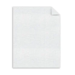 Southworth Resume Paper<25% Cotton Business Paper, 8.5" x 11", 24 lb. Linen Finish, White, 100 Sheets/Pack (P554CK)