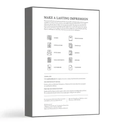 Southworth Resume Paper<8.5" x 11" Business Paper, 32 Lbs., Linen, 250/Box (J558C)