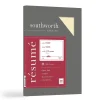 Southworth Resume Paper<8.5" x 11" Resume Paper, 32 Lbs., Wove, 100/Pack (RD18ICF)