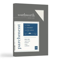 Southworth Resume Paper<8.5" x 11" Specialty Paper, 65 lbs., 100 Brightness, 100/Box (Z980CK)