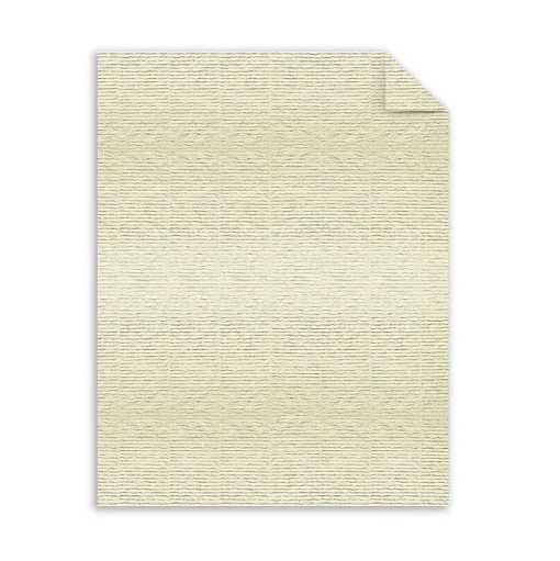 Southworth Resume Paper<Antique Laid ID Paper, 24 lbs., 8.5" x 11", Ivory, 500/Ream (464C)