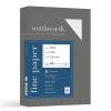 Southworth Resume Paper<Fine Paper, 8.5" x 11", 24 lbs, Linen-Finish, White, 500/Box (554C)